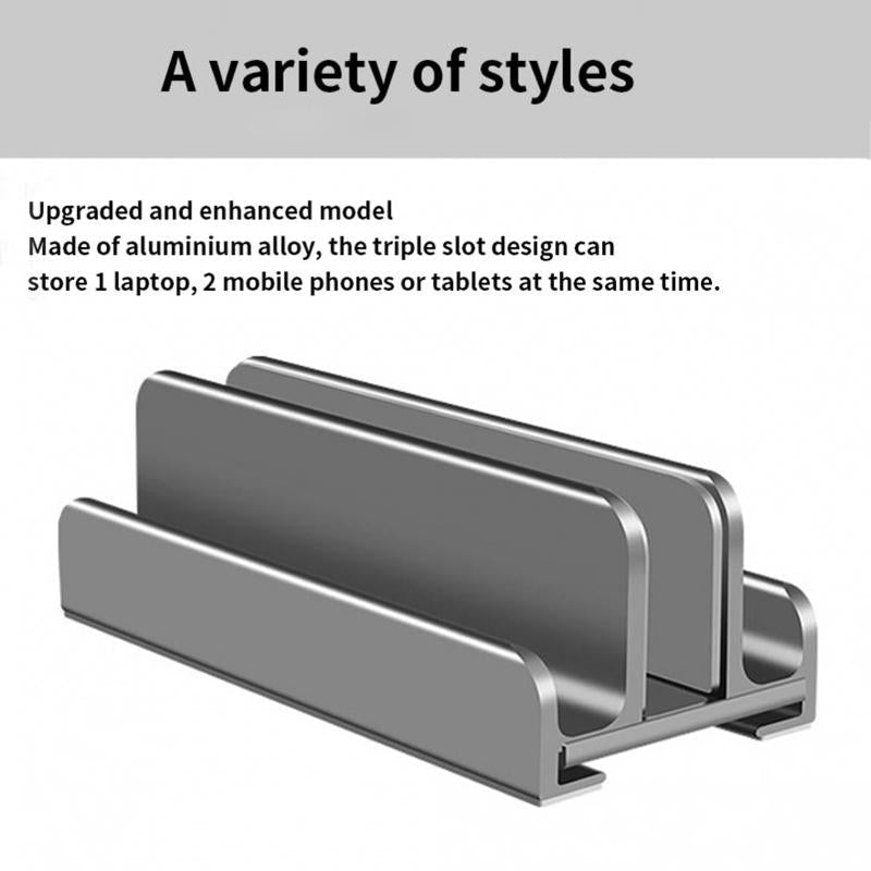 Multifunctional Aluminum Storage Stand For Laptop Tablet And Phone-1964932276018089987