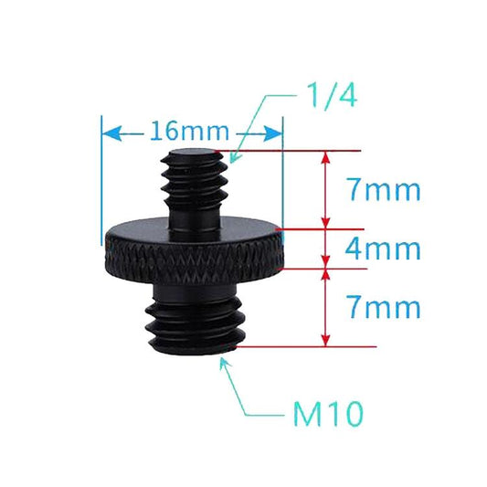 4-Piece Screw Adapter 1 / 4 Male To M10 Male-1915198009629609985