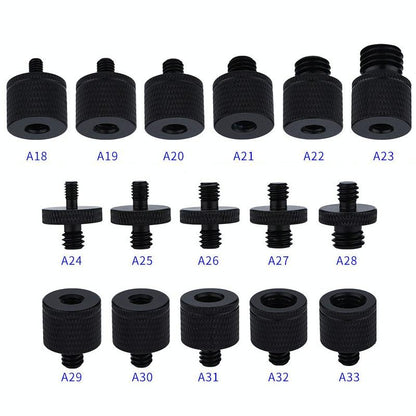 4-Piece A32 M8 To 1 / 4 Screw Adapter Set-1915197664769740802