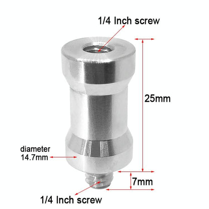 10-Pack 1 / 4 Screw Adapter - Female To Male-1915197976012263425