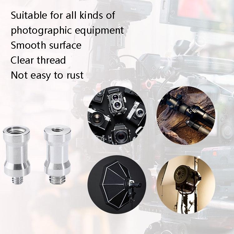 10-Pack 1 / 4 To 3 / 8 Screw Adapters - Male To Male-1915197632079335428