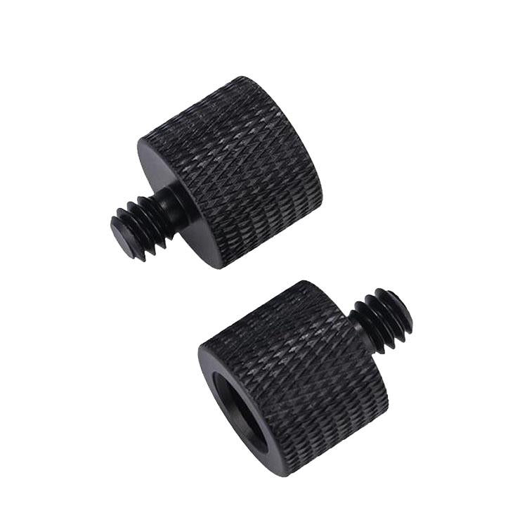 10-Piece Screw Adapter 3 / 8 Female To 1 / 4 Male - Black-1915198317164367872