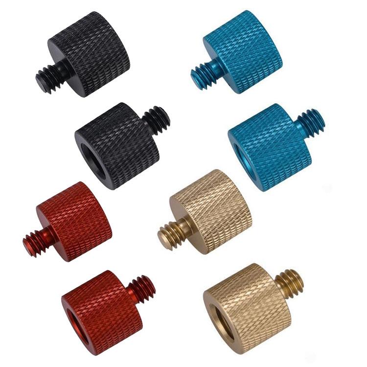 10-Piece 3 / 8 To 1 / 4 Screw Adapter - Blue-1915198131474141185