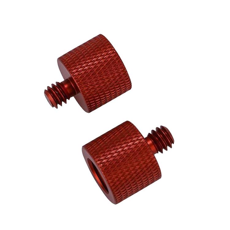 10-Piece 3 / 8 To 1 / 4 Screw Adapter - Red-1915197981997535236