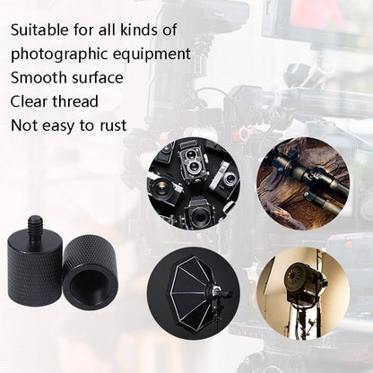 2-Pack Microphone Adapter 1 / 4 Male To F1 5 / 8-27 Female Screw-1915198317587992580