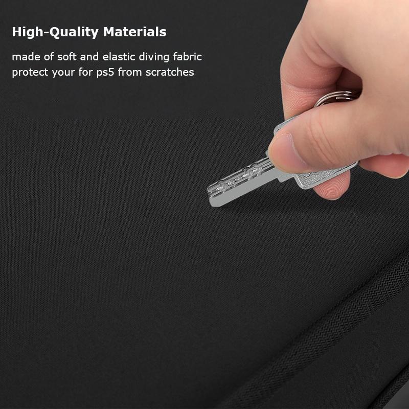 Ps5 Dust Cover - Protective Sleeve In Black-1969996406022344708