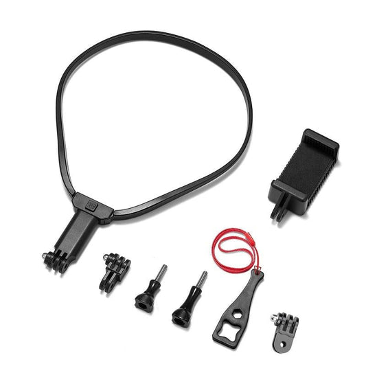 Neck Hanging Action Camera Mount - Compact & Versatile-1915196864442011649
