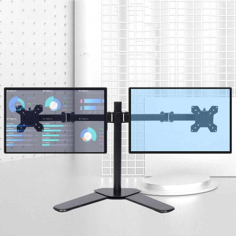 Adjustable Dual Monitor Stand For Desktop-1964932346453037062