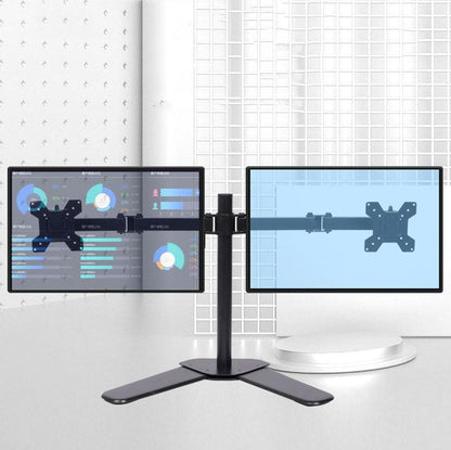 Double Screen Desktop Monitor Stand - Lifting Bracket-1964932332515364870