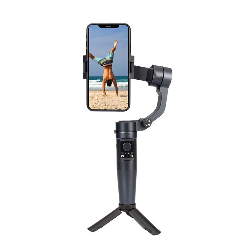 Smart Handheld Mobile Stabilizer - Anti-Shake - Black-1964932185530175494