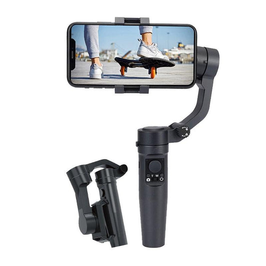 Smart Handheld Mobile Stabilizer - Anti-Shake - Black-1964932185530175489