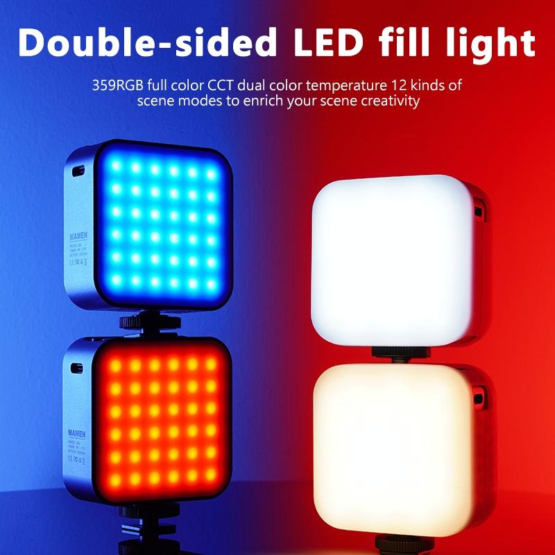Double-Sided Rgb Led Fill Lights - 66 Leds 2500-9000K-1964932226202341379