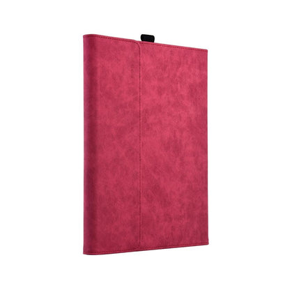 Rose Red Leather Tablet Case For Microsoft Surface Pro X - 13 Inch-1915197842931191810
