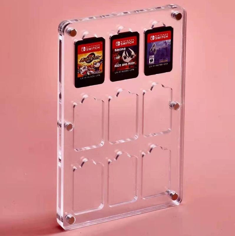 Switch Magnetic Crystal Card Storage - 9 Grid-1915198322600185856