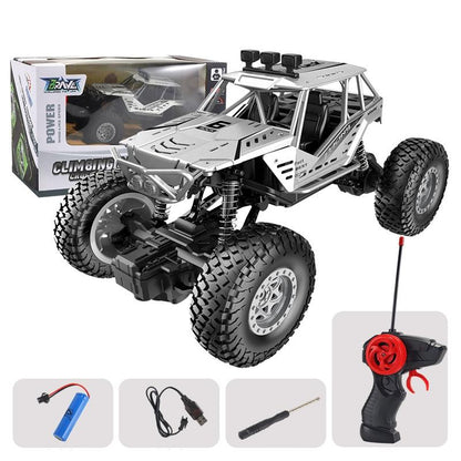 Medium Alloy Off-Road Rc Car For Kids - Silver-1964932290253557761