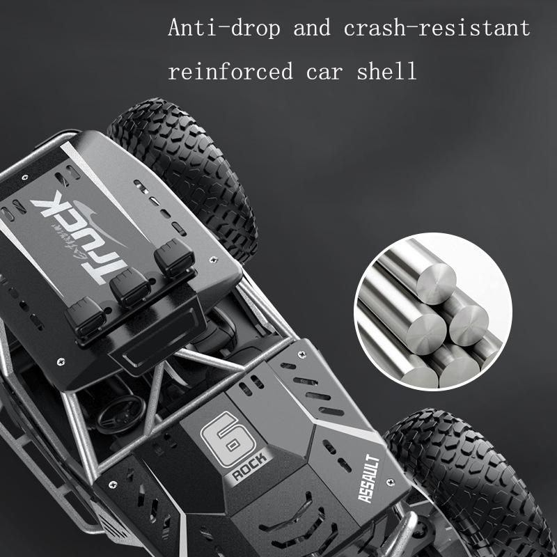 Medium Alloy Off-Road Rc Car For Kids - Silver-1964932290253557765
