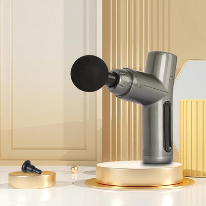 Mini Vibration Massage Gun - Brushless Grey-1915196919265759236