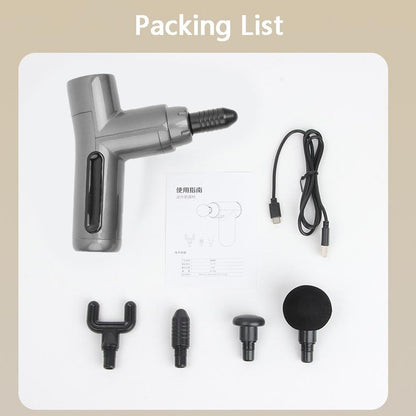 Mini Vibration Massage Gun - Brushless Grey-1915196919265759237