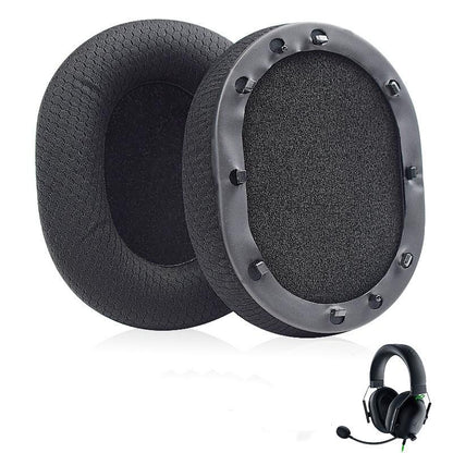 Black Mesh Earpads For Razer Blackshark V2 Usb Sound / Pro Headset - 1 Pair-1922443457511690240
