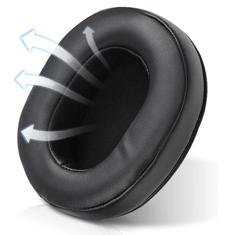 Black Sponge Ear Pads For Xiberia Xl / Xo / V20 Headset - 1 Pair-1915196958465724418