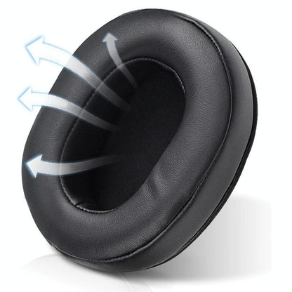 Black Sponge Ear Pads For Xiberia Xl / Xo / V20 Headset - 1 Pair-1915196958465724418