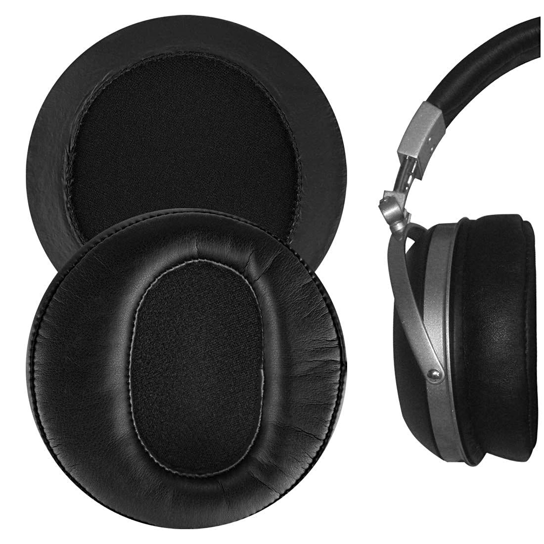 Black Sponge Earpads For Denon Ah-D2000 / D5000 / D7000 - 1 Pair-1915196906703818755