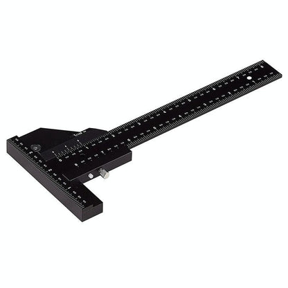 Multifunctional Aluminum Alloy Marking Ruler - T Type-1964932194187218945