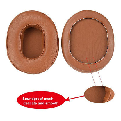 Pair Of Sheepskin-Khaki Audio-Technica Earmuffs For Ath-M50 / M40 / M50X / Msr7-1915197979317374979