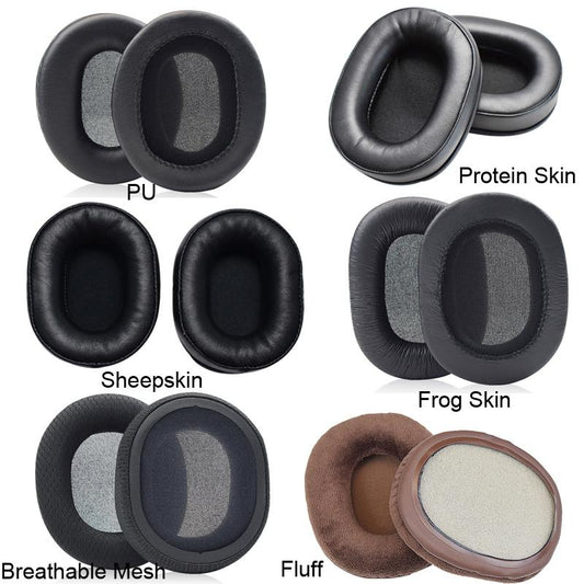 Audio-Technica Headset Earmuffs - Black Fluff 1 Pair-1915197786861735937