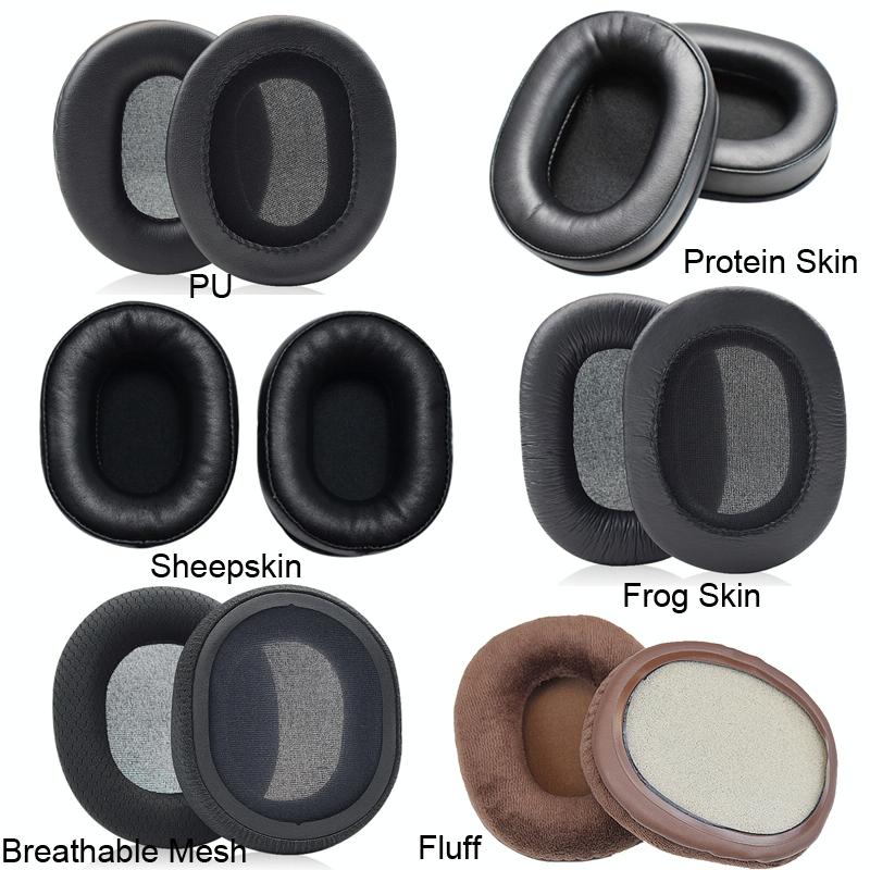 Audio-Technica Headset Earmuffs - Brown Protein Skin 1 Pair-1915197157082796033