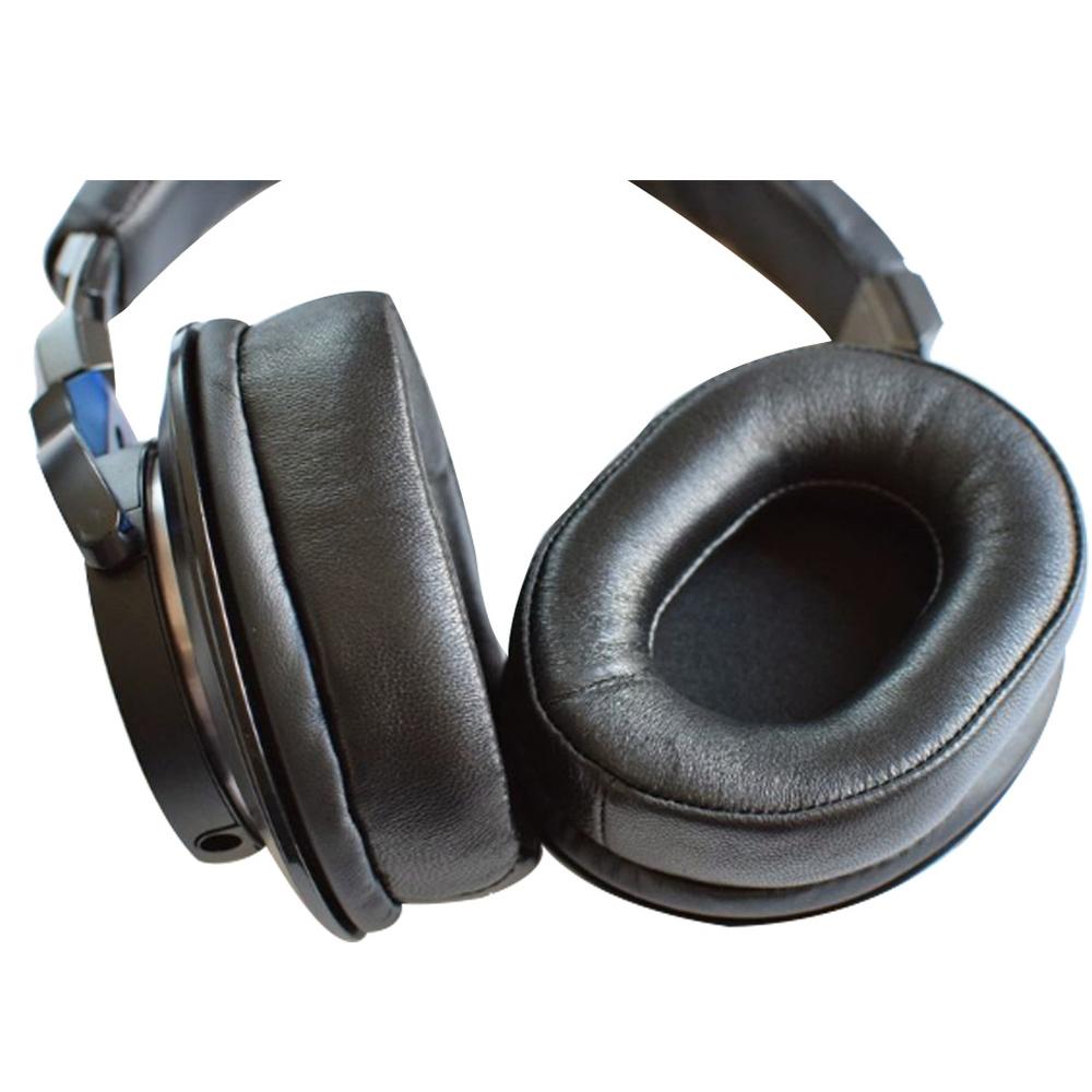 Black Velvet & Pu Headset Earmuffs For Audio-Technica Ath-M50X / M30X / M40X / M20X-1915197860400467971