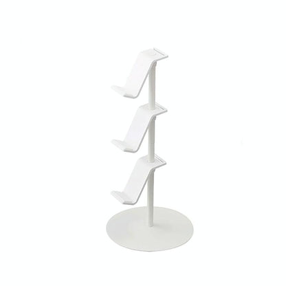 3-Tier Desktop Gamepad And Headphone Storage Rack - White-1915198262067990534