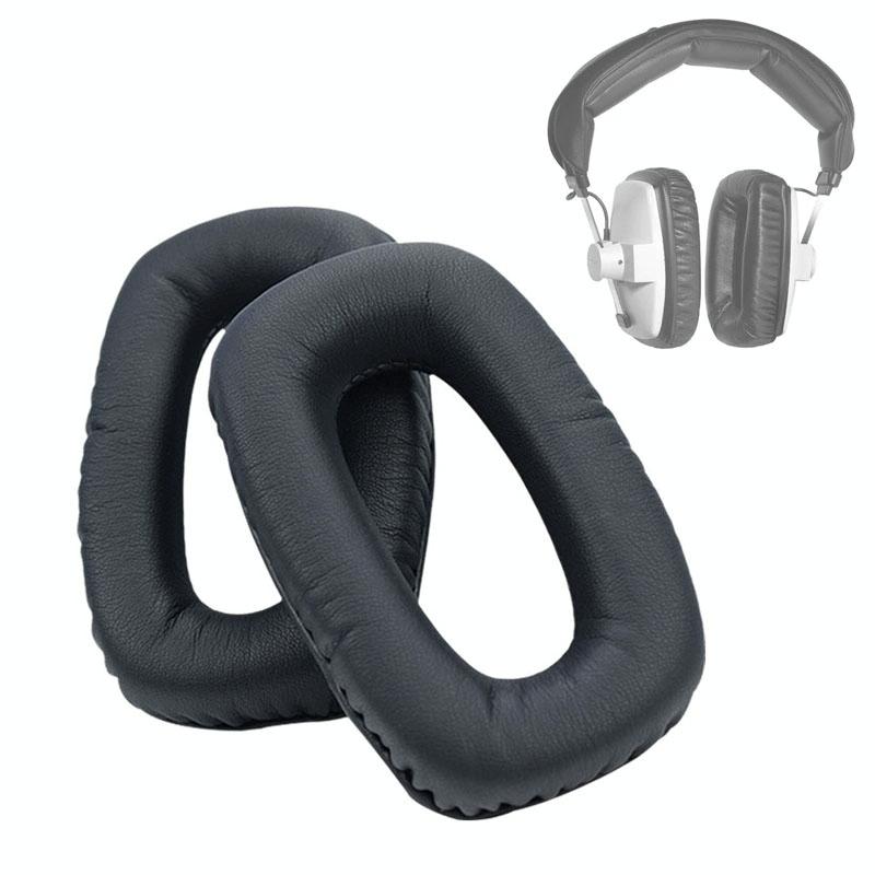Black Sponge Earpads For Beyerdynamic Dt100 / Dt102 / Dt108 / Dt109 - 1 Pair-1964932229163520000