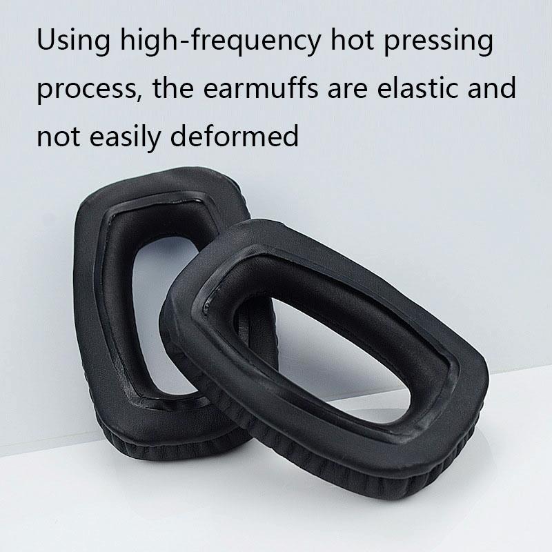 Black Sponge Earpads For Beyerdynamic Dt100 / Dt102 / Dt108 / Dt109 - 1 Pair-1964932229163520003