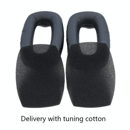 Black Sponge Earpads For Beyerdynamic Dt100 / Dt102 / Dt108 / Dt109 - 1 Pair-1964932229163520004