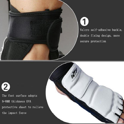 Half-Toe Foot Guard For Taekwondo And Boxing - Size 37-39 L - Pair-1915197793241272322