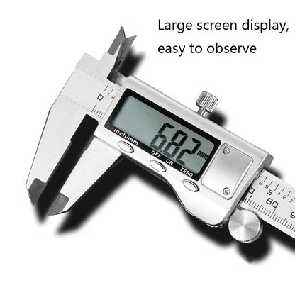 Digital Stainless Steel Vernier Caliper - Lcd Display-1964932334218252292