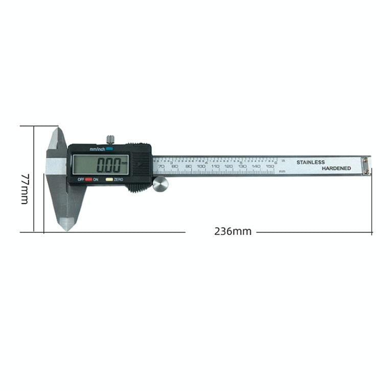 Stainless Steel Digital Vernier Caliper - 0-300Mm-1964932299309060097