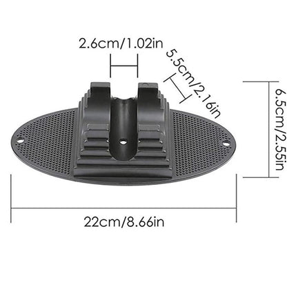 Children'S Bicycle Parking Rack - Fixed Scooter Wheel Pad Black-1964932200214433794