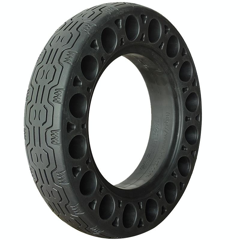 Black 10 Solid Rubber Tire For Ninebot Max G30 Electric Scooter-1964932214605090820