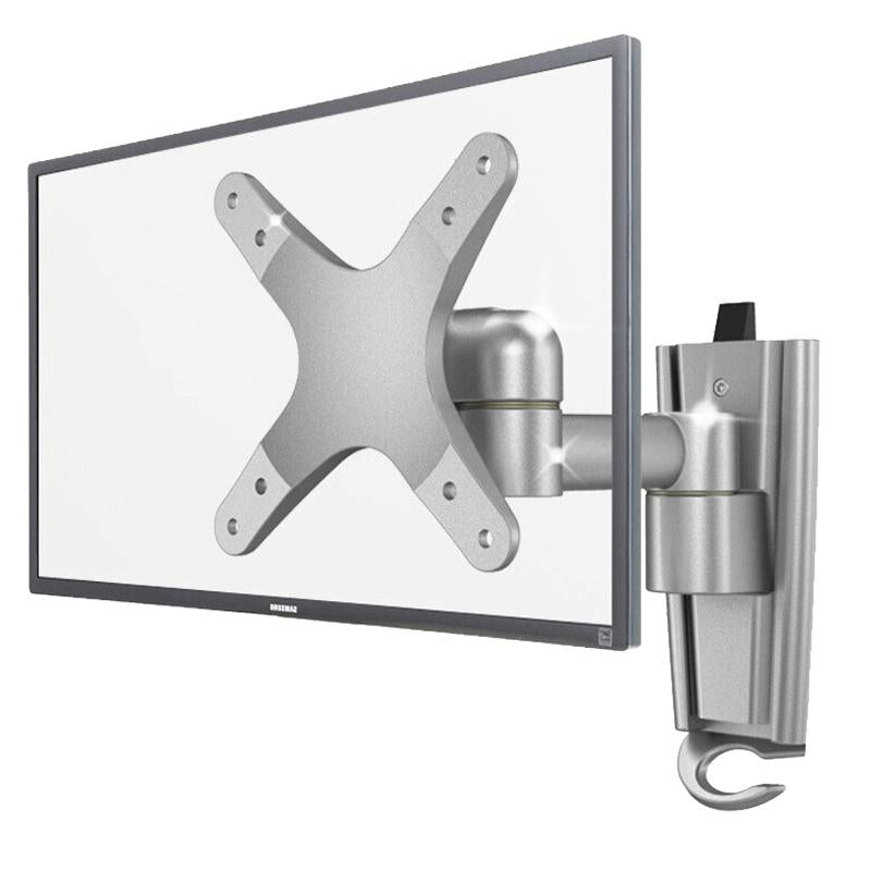 Quick Release Wall Mount For Computer Monitor - Silver Gray-1964932177829433344