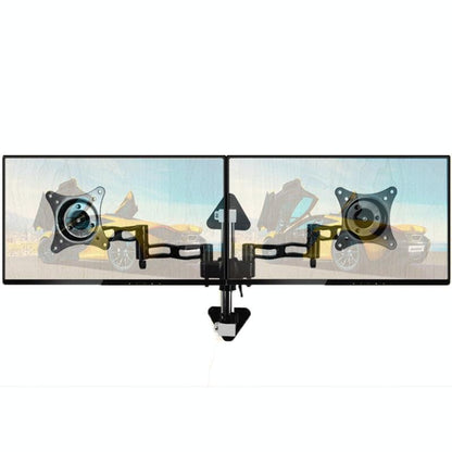 Wall-Mounted Dual Screen Computer Bracket For Splicing-1964932222448439302