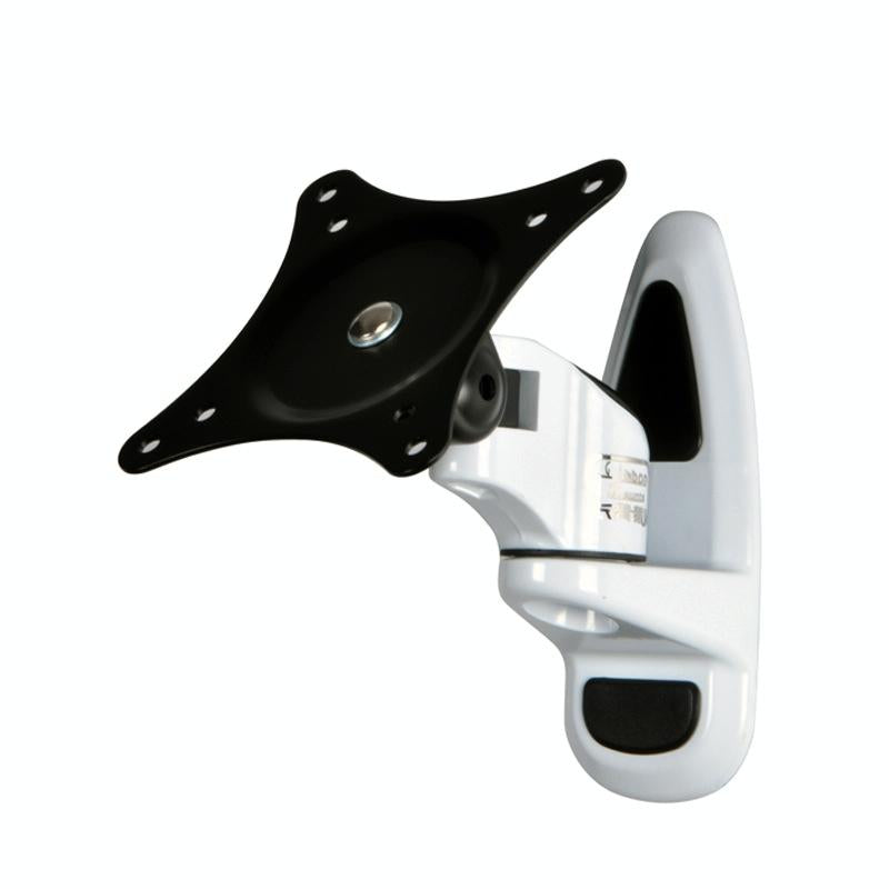 Universal Swivel Wall Mount For Computer Monitors - White-1964932195562950656