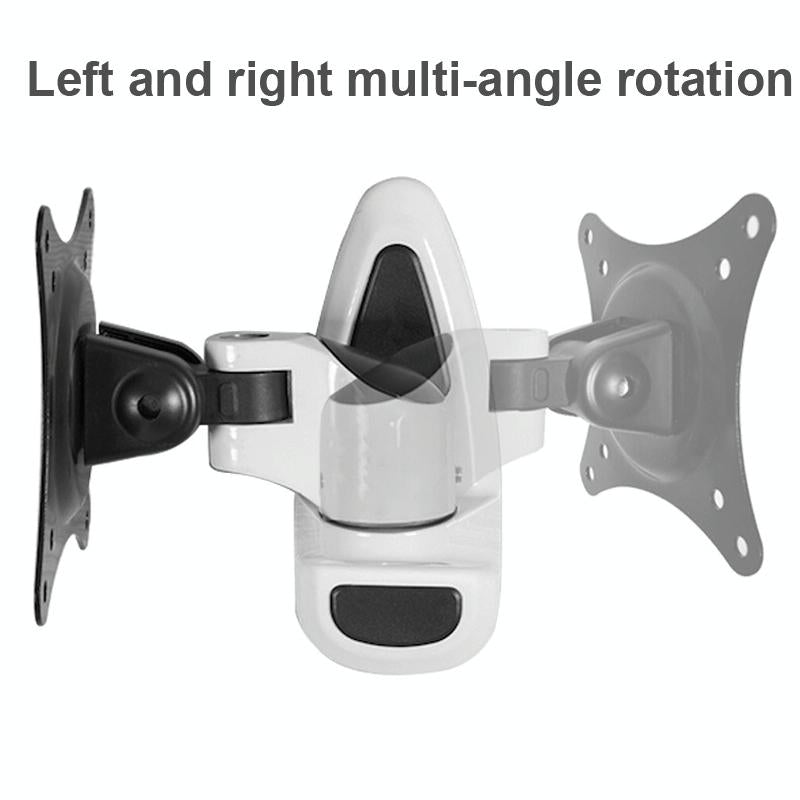 Universal Swivel Wall Mount For Computer Monitors - White-1964932195562950659