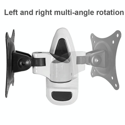 Universal Swivel Wall Mount For Computer Monitors - White-1964932195562950659