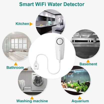 Smart Water Leak Alarm - Remote Control-1915197107363516421