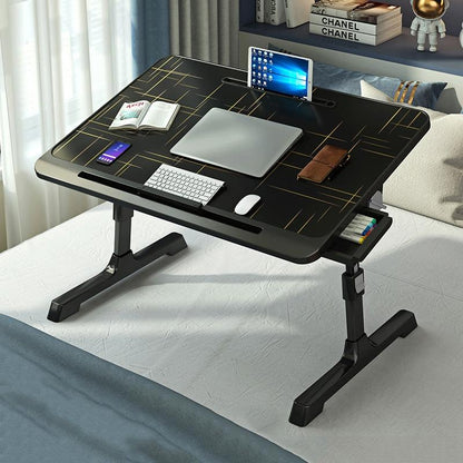 Foldable Bed Desk - Lifts For Easy Use-1964932331517120512