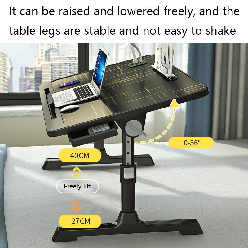Foldable Bed Desk - Lifts For Easy Use-1964932331517120514