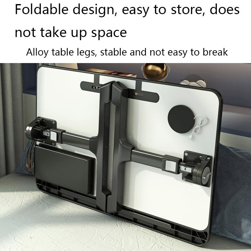 Foldable Bed Desk - Lifts For Easy Use-1964932331517120515