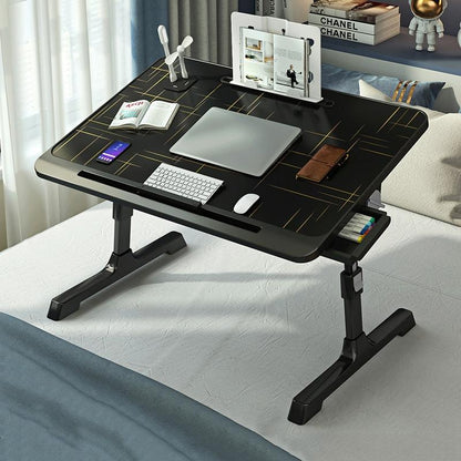 Foldable Bed Desk - Lifts For Easy Use-1964932274684301312